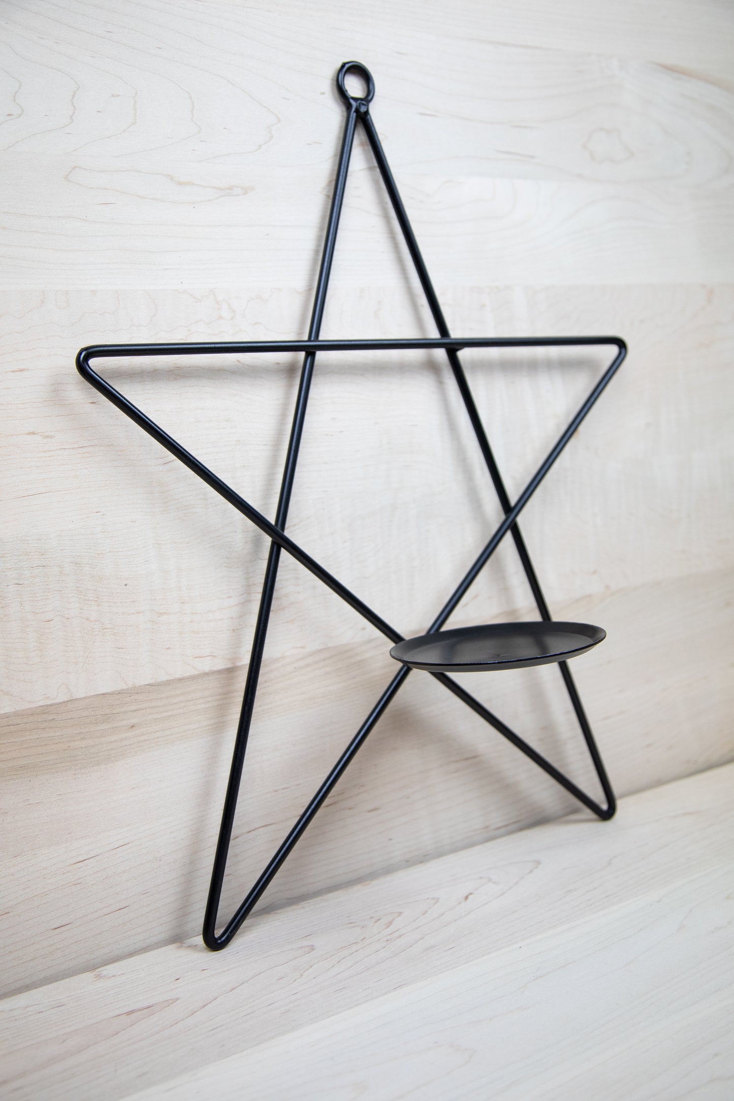 Wall Sconce - Pillar candle holder - Amish Handmade