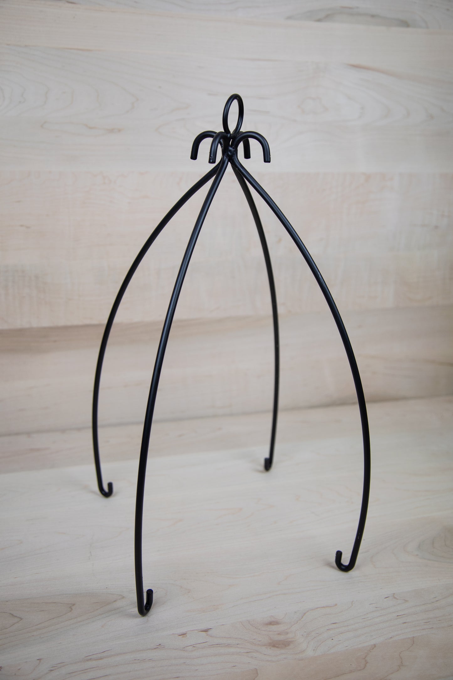Wrought Iron Hanging Basket - Plant Hanger - Amish made - 24"x12"