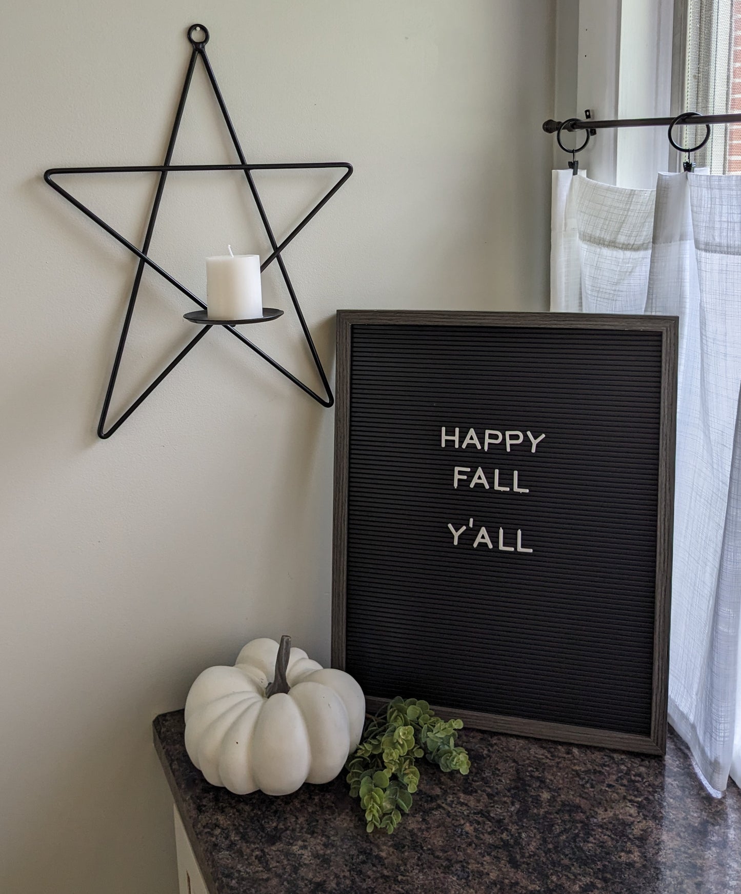 Wall Sconce - Pillar candle holder - Amish Handmade