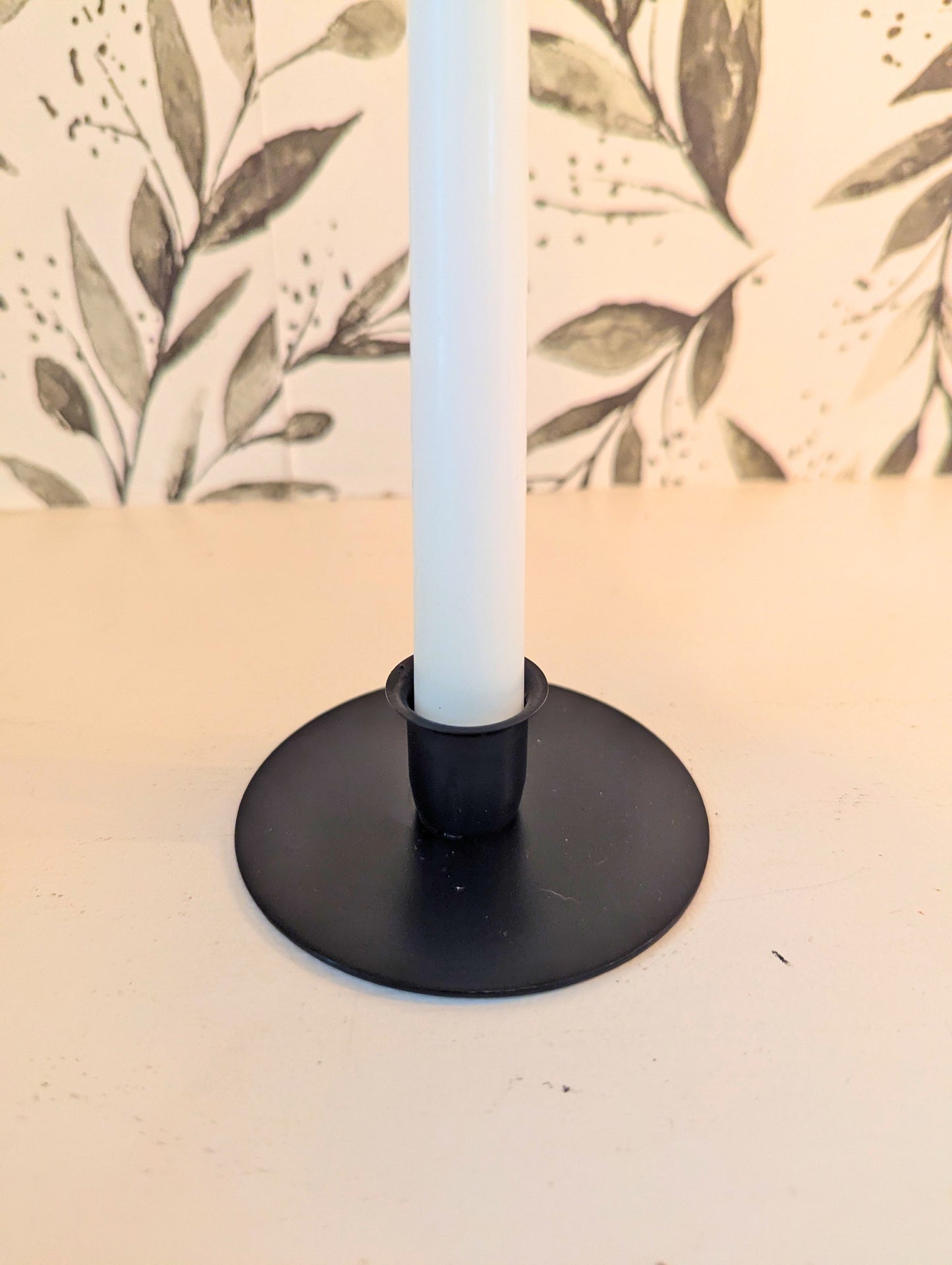 Taper Candle insert - 1 candle holder - wrought iron - amish made