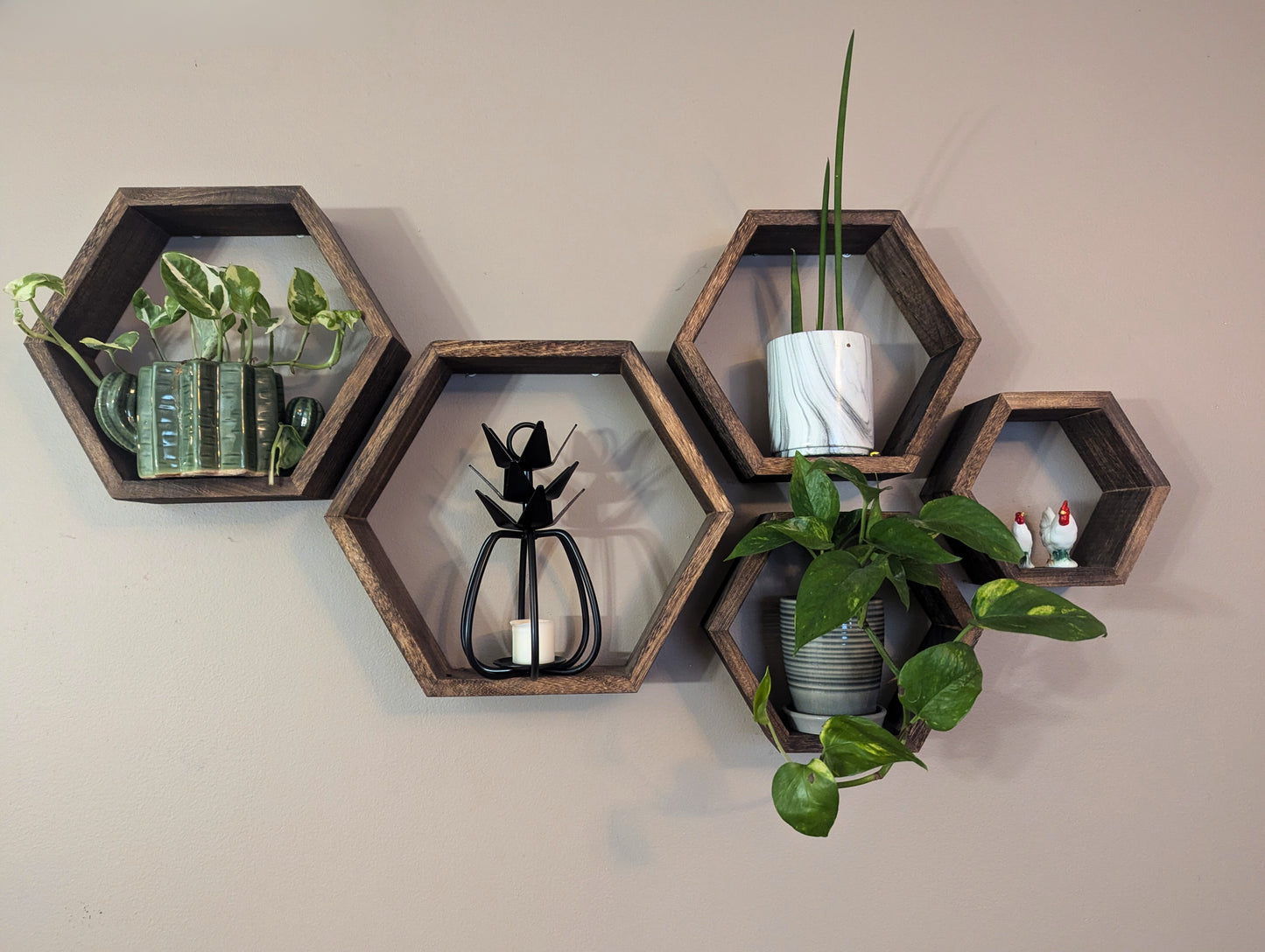 Wrought Iron Pineapple Tea Light Holder- Amish Made