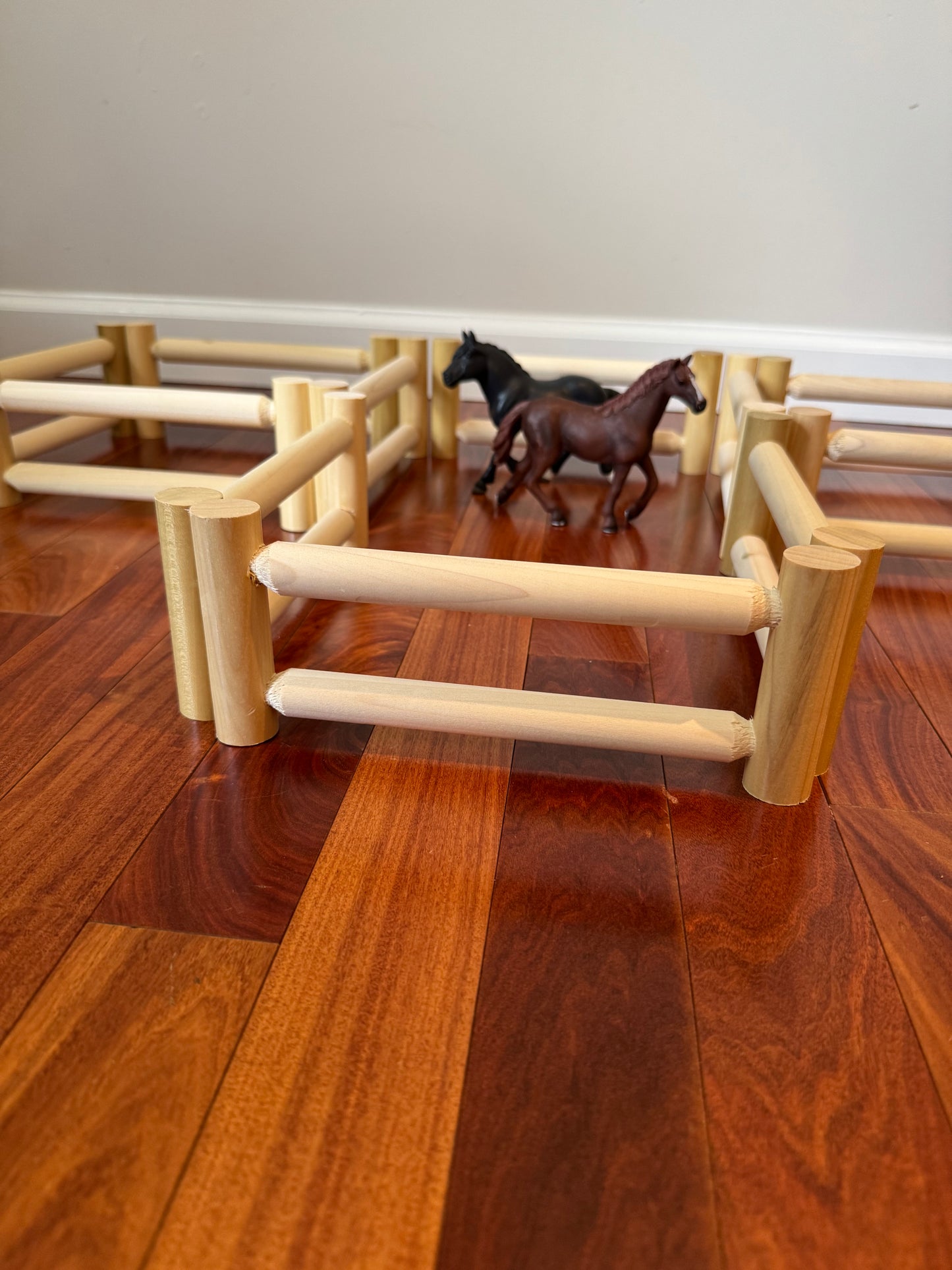 Fence-n-Play- Childrens Toy Fence- Amish Made 12 Piece Set