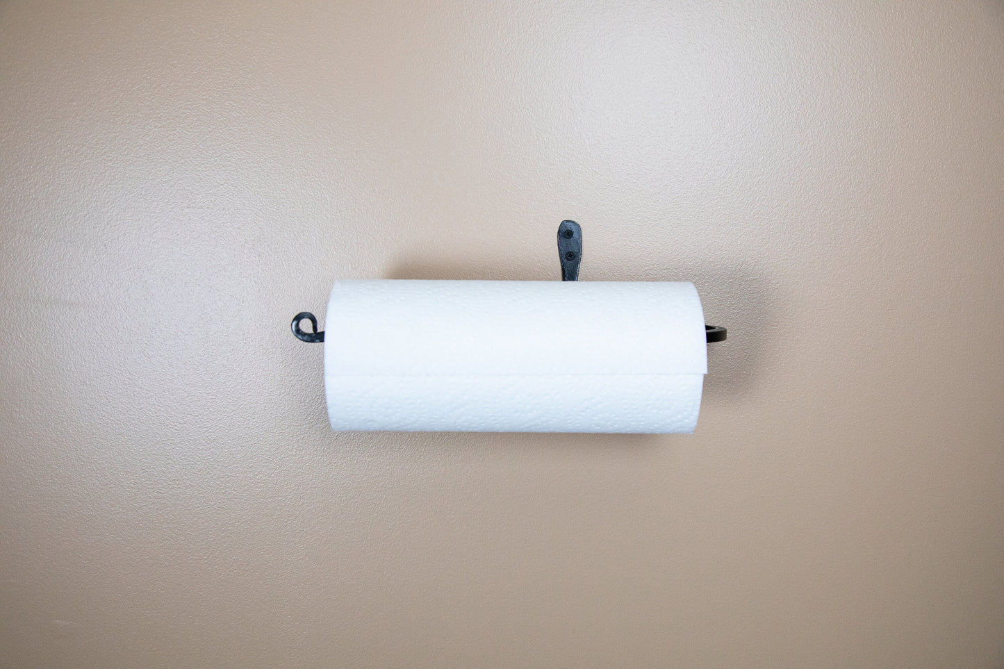 Rustic Twisted Paper Towel Holder - Wall Mount - Amish made