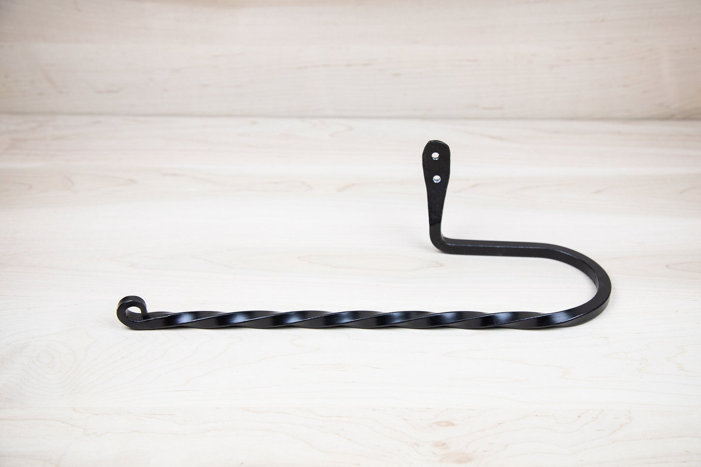 Rustic Twisted Paper Towel Holder - Wall Mount - Amish made