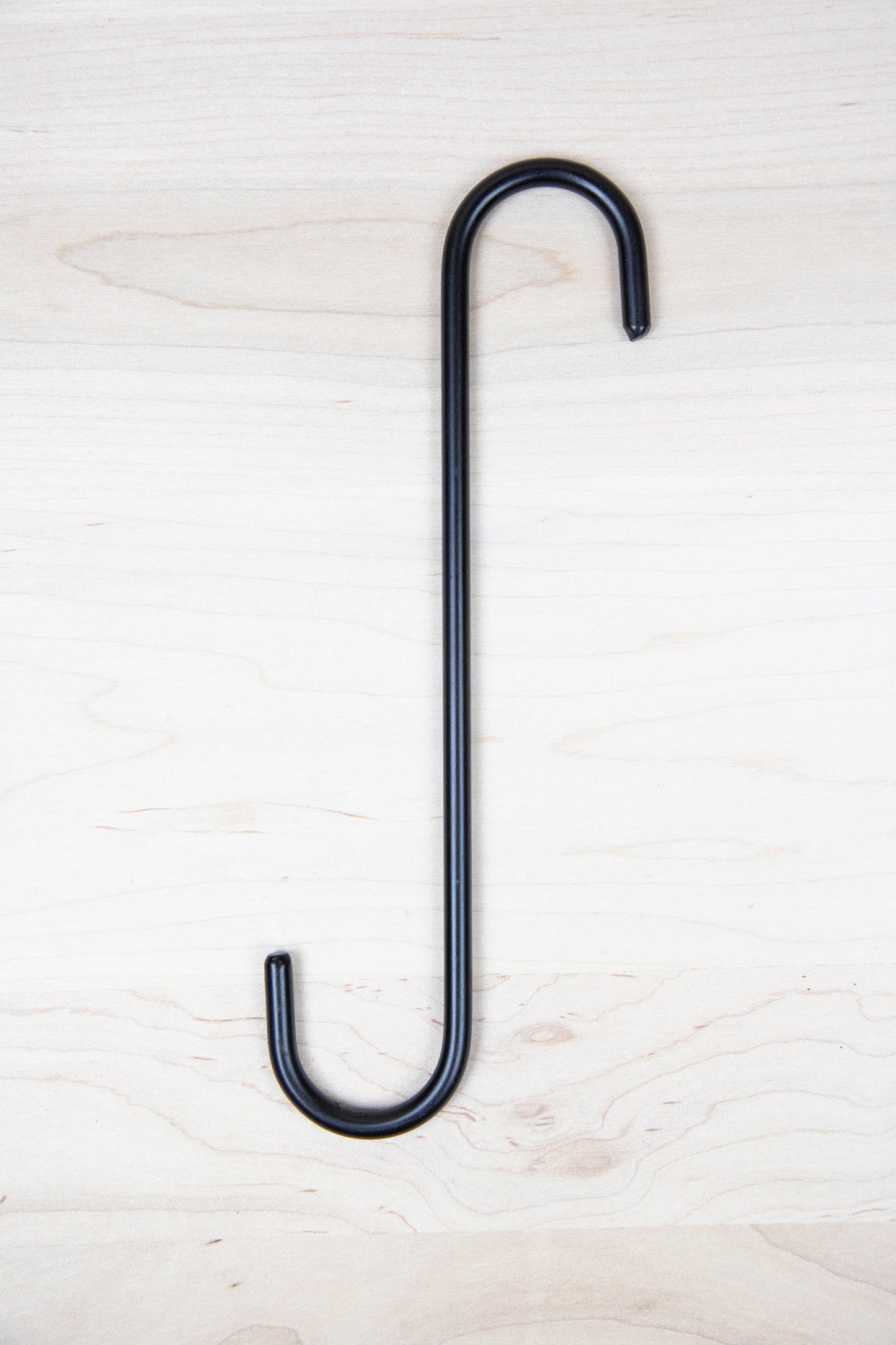 Amish Made Wrought Iron S Hook – Handmade Metal Hanging Hook – Rustic Farmhouse Closet Hook, Multiple Sizes Available