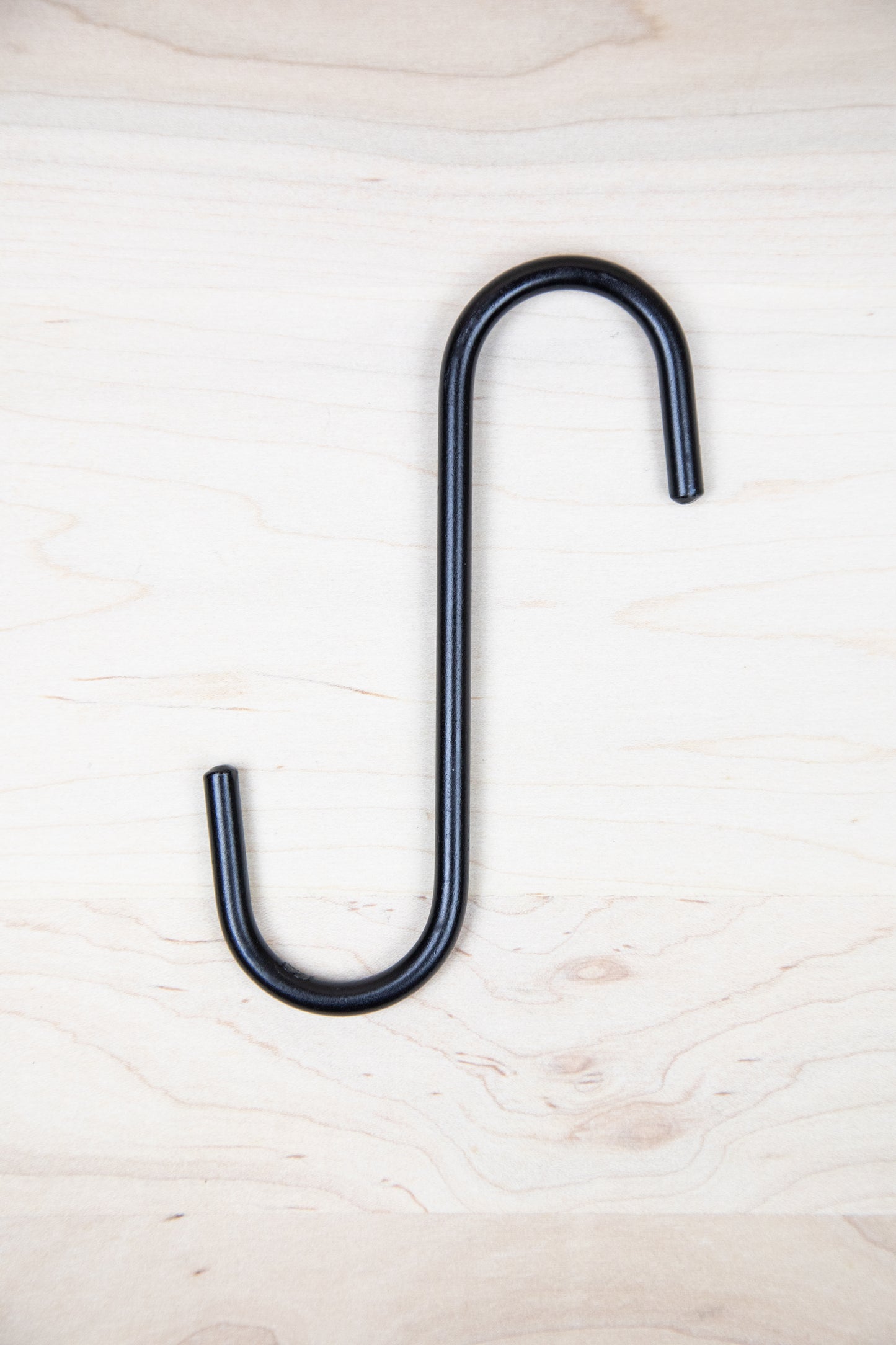 Amish Made Wrought Iron S Hook – Handmade Metal Hanging Hook – Rustic Farmhouse Closet Hook, Multiple Sizes Available