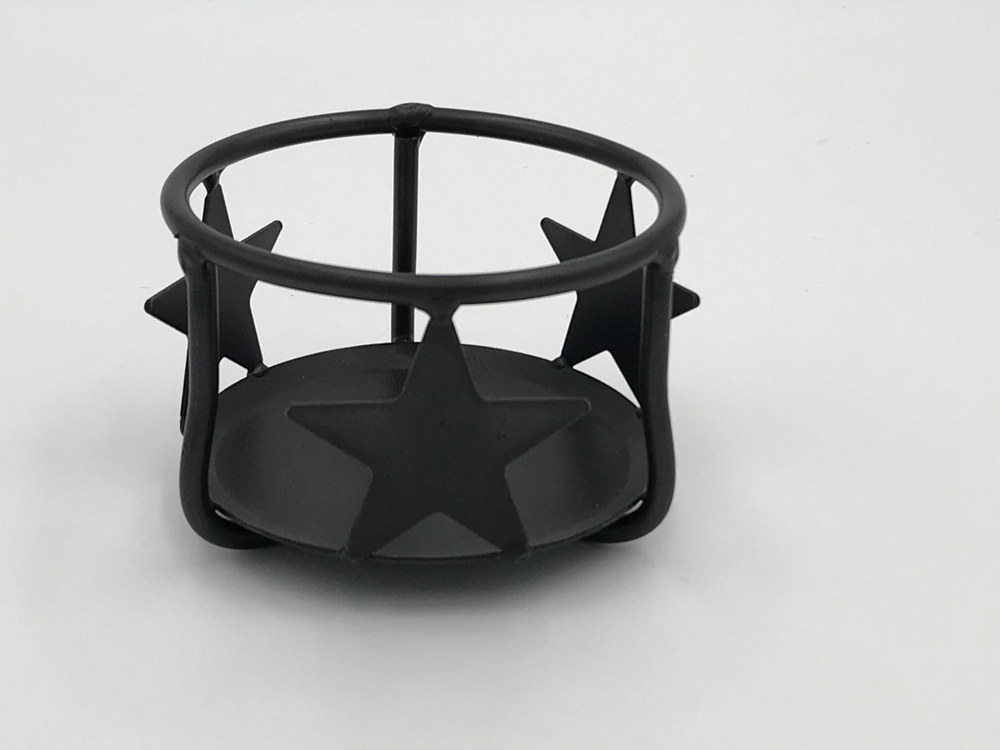 Wrought Iron Star Jar Candle Holder- Amish Made