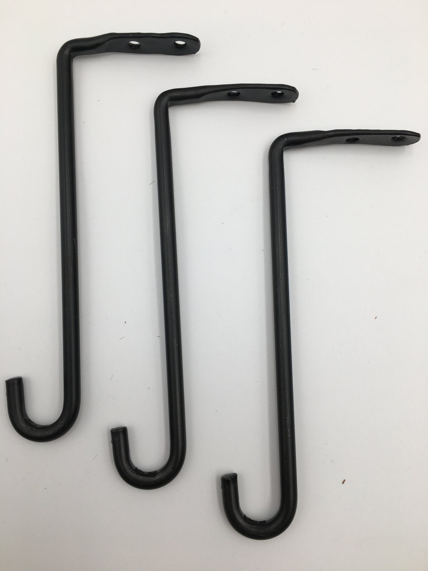 Under Counter hooks - wrought iron - amish made