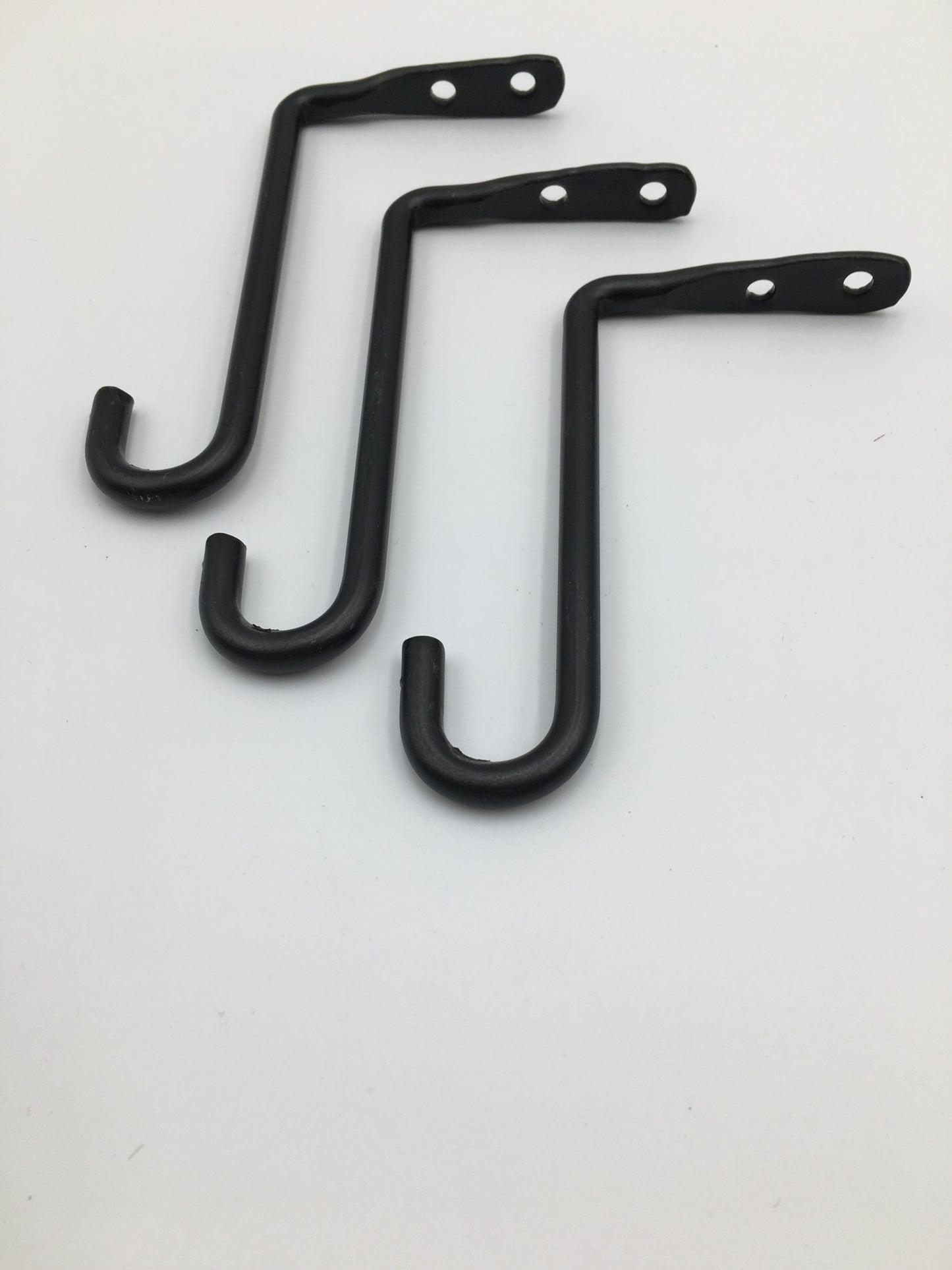 Under Counter hooks - wrought iron - amish made