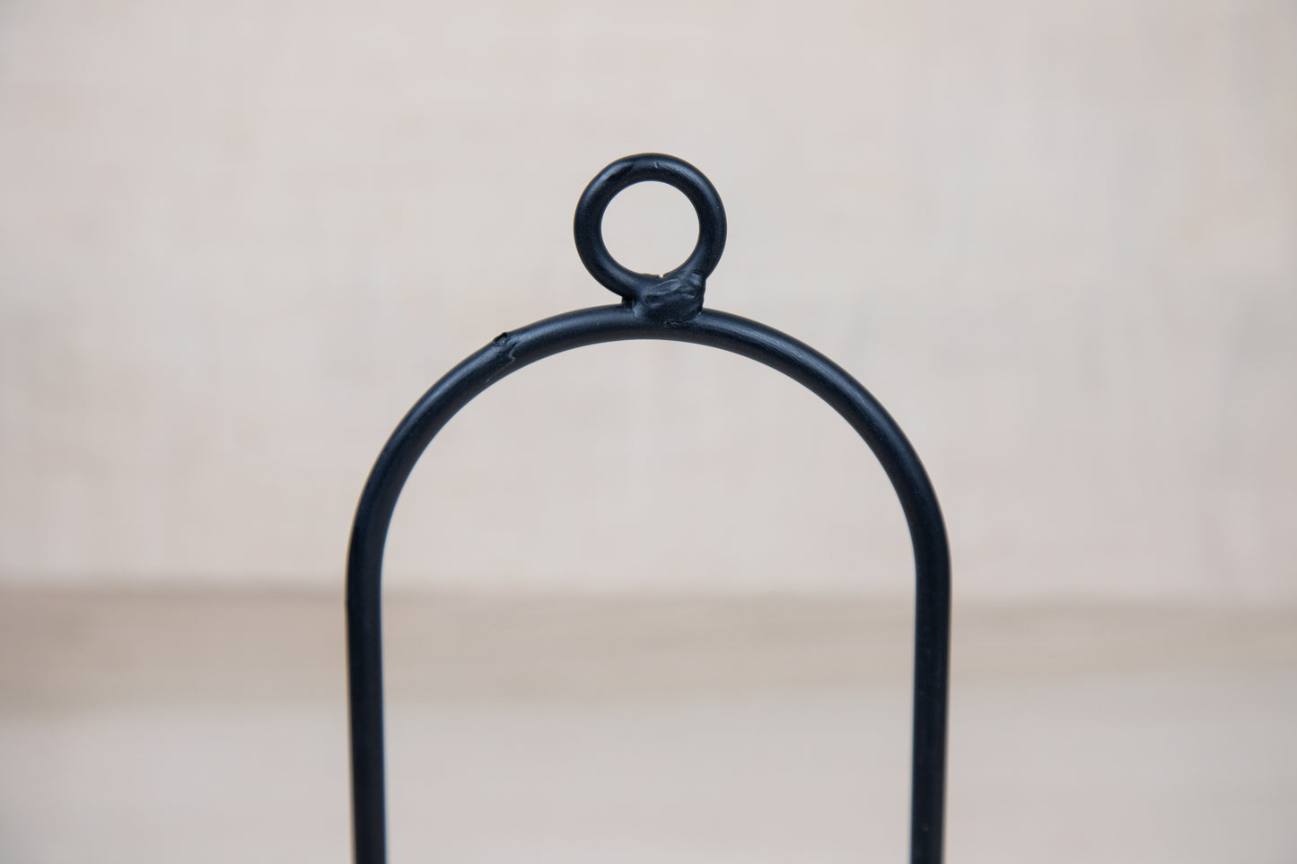 Wrought Iron Plate Holder with Candles- Hanging Plate Holder- Amish Made