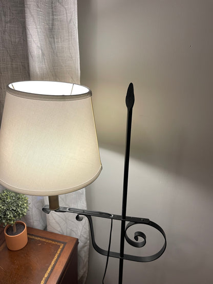 Wrought Iron Floor Lamp Three Styles- Amish Handmade