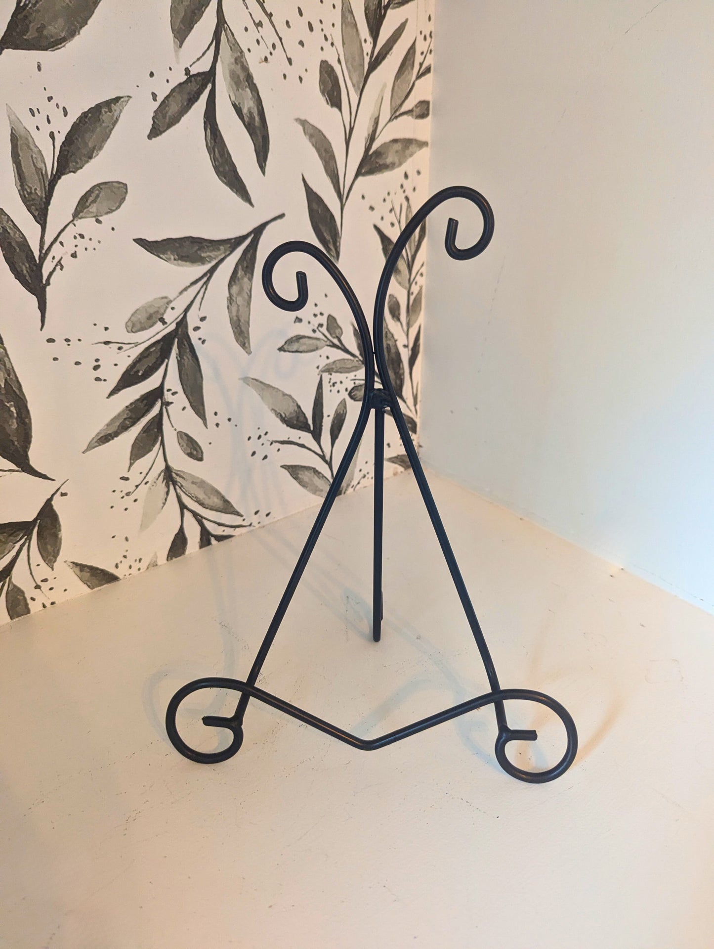 Small Easel - picture stand - Wrought Iron - Amish made