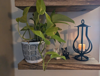 Tea Light Candle Lantern Holder- Amish Made in USA