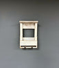 Wall Mount Wooden Wine Rack -2 Bottle Holder with Glass Hanger- Amish Made