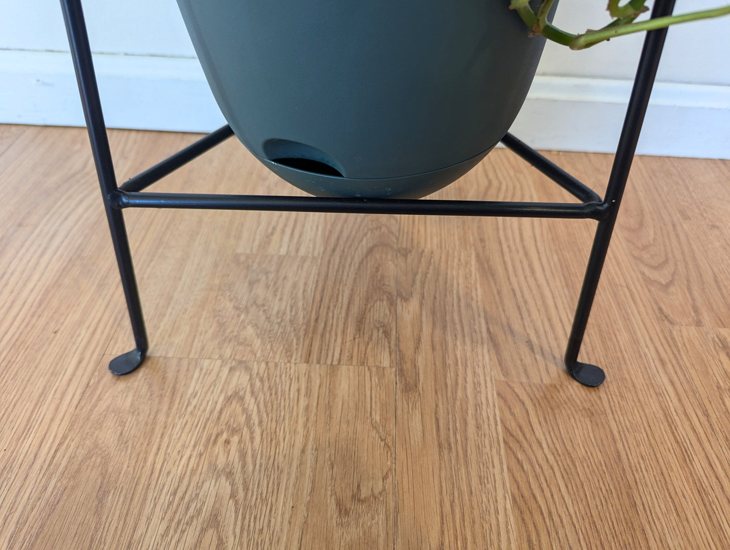 Three-Tier Wrought Iron Black Plant Stand – Plant Holder for Indoor Plants & Flower Display | Rustic Home Decor | Amish Made in the USA