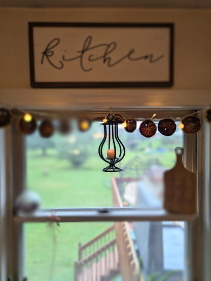 Tea Light Candle Lantern Holder- Amish Made in USA