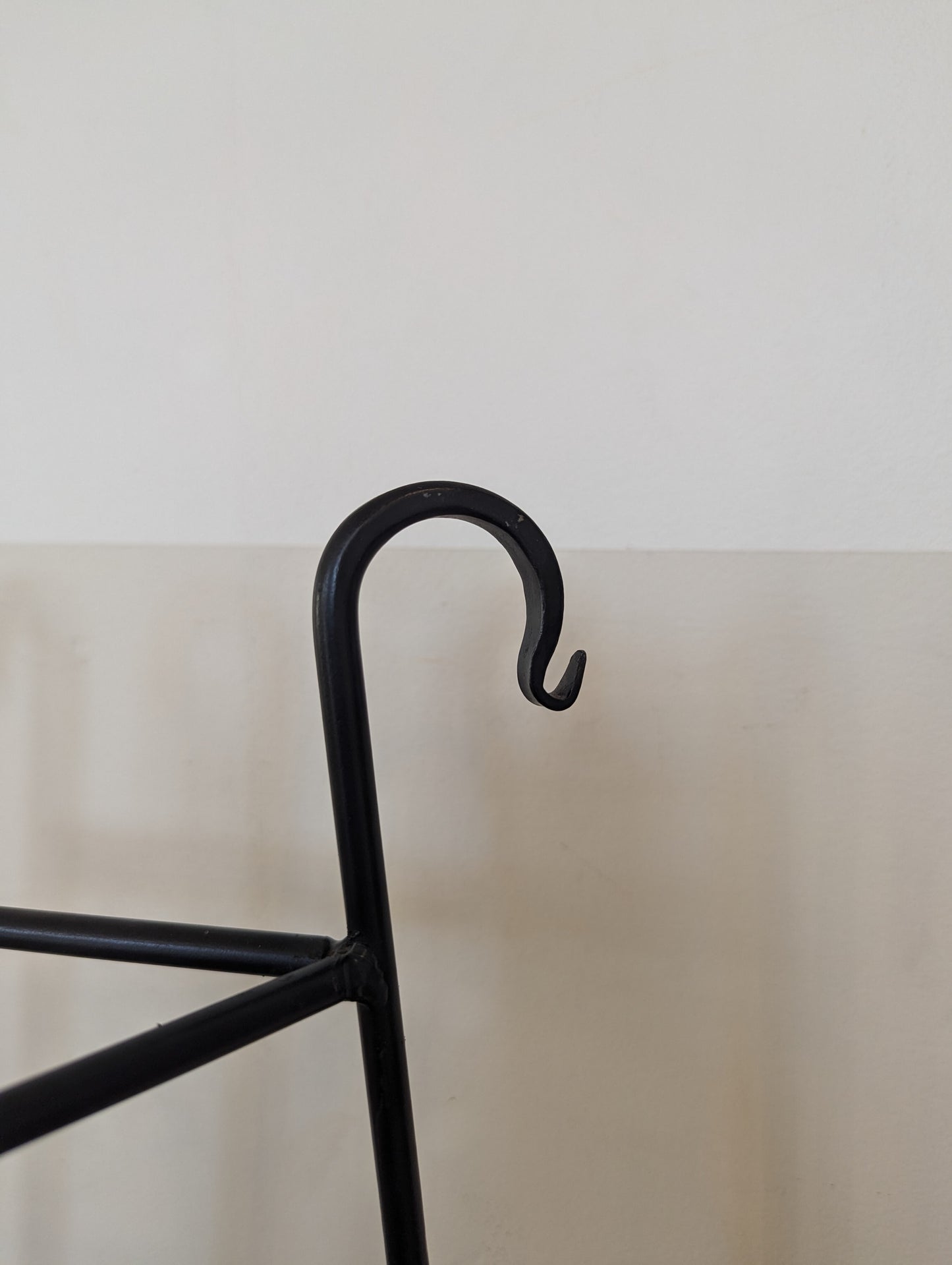 Three-Tier Wrought Iron Black Plant Stand – Plant Holder for Indoor Plants & Flower Display | Rustic Home Decor | Amish Made in the USA