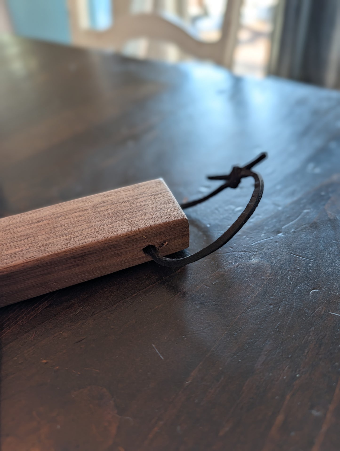 Amish made Walnut Cutting Board 8x14 – Food Grade Mineral Oil Finish – Solid Wood Serving Board