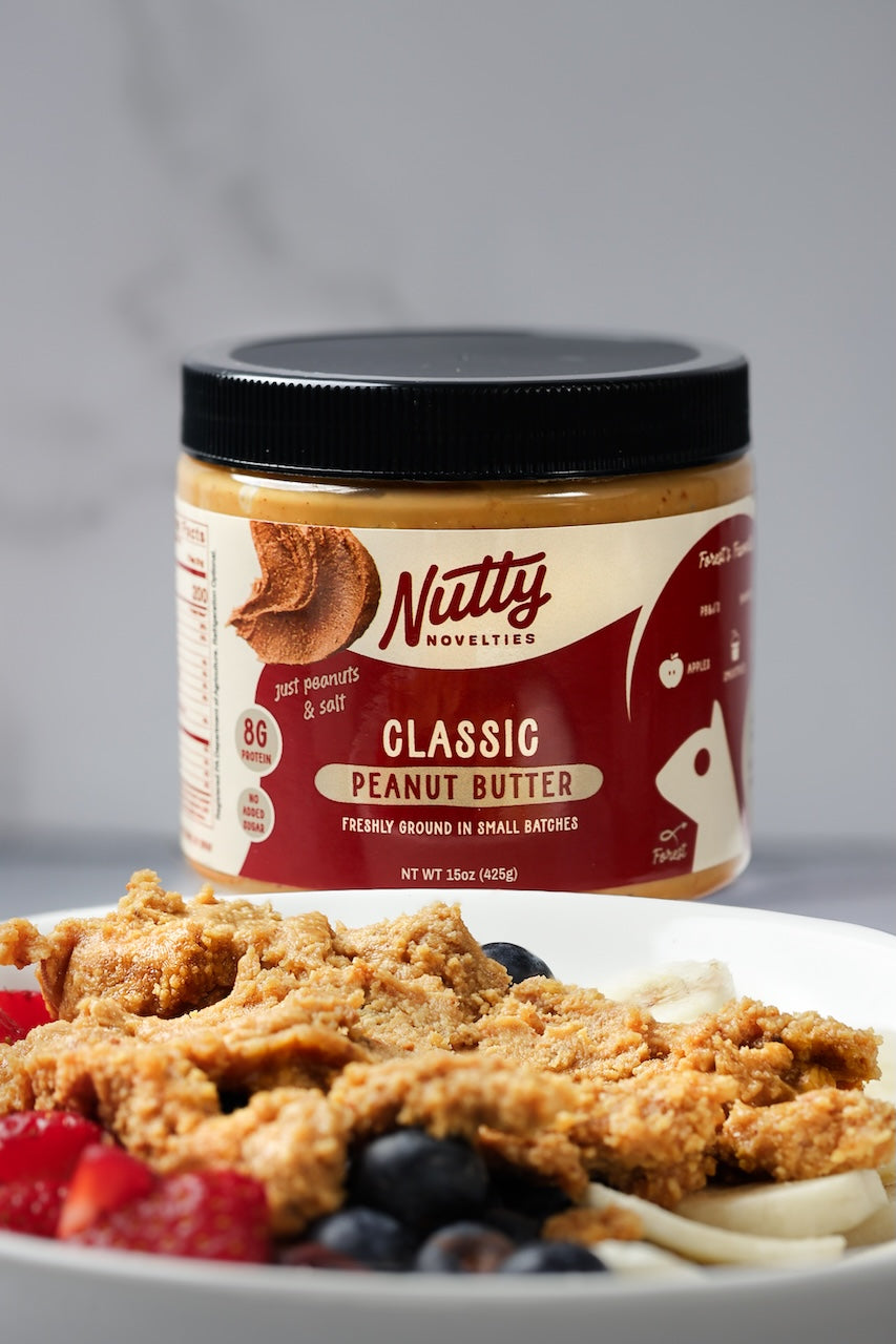 Peanut Butter and other various Nut Butters - all natural ingredients - Vegan & Gluten Free options - 15 oz (pack of 2)