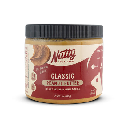 Peanut Butter and other various Nut Butters - all natural ingredients - Vegan & Gluten Free options - 15 oz (pack of 2)