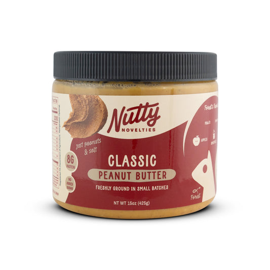 Peanut Butter and other various Nut Butters - all natural ingredients - Vegan & Gluten Free options - 15 oz (pack of 2)