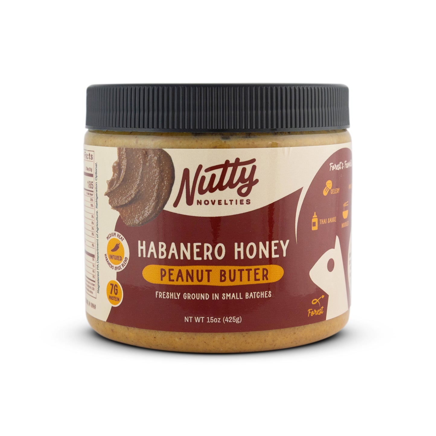 Peanut Butter and other various Nut Butters - all natural ingredients - Vegan & Gluten Free options - 15 oz (pack of 2)