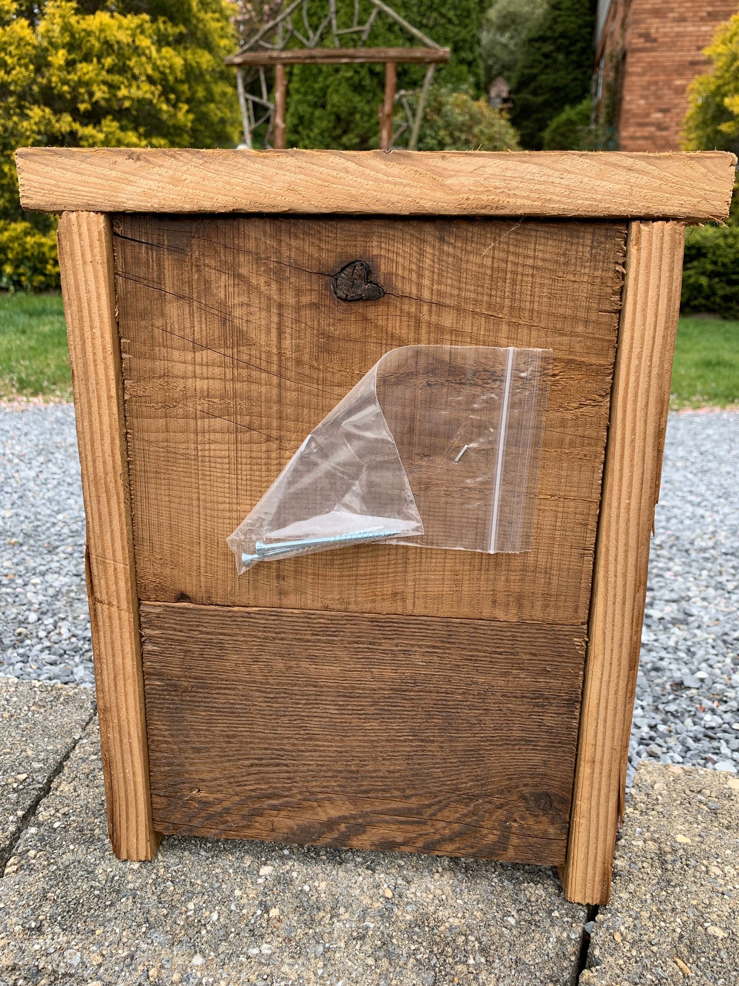 Rustic Handmade Bat House Weather Resistant