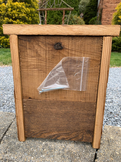 Rustic Handmade Bat House Weather Resistant