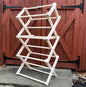 Laundry Clothes Drying Rack - All Natural Maple Wood - Portable & Foldable - Amish made in USA