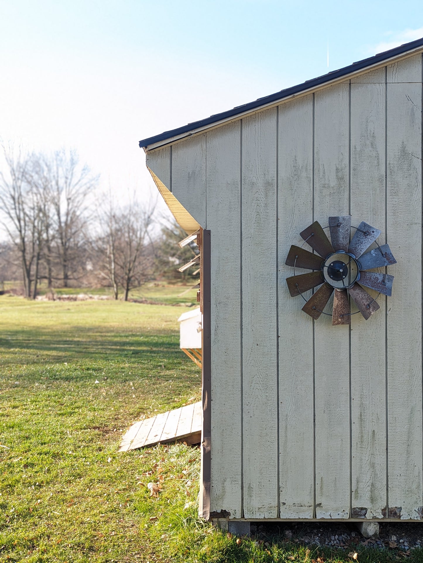 Amish Made steel Windmill - Wrought Iron - 24" & 36"