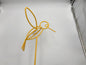 Wrought Iron Hummingbird Lawn Ornament - Red and Yellow- Amish Made