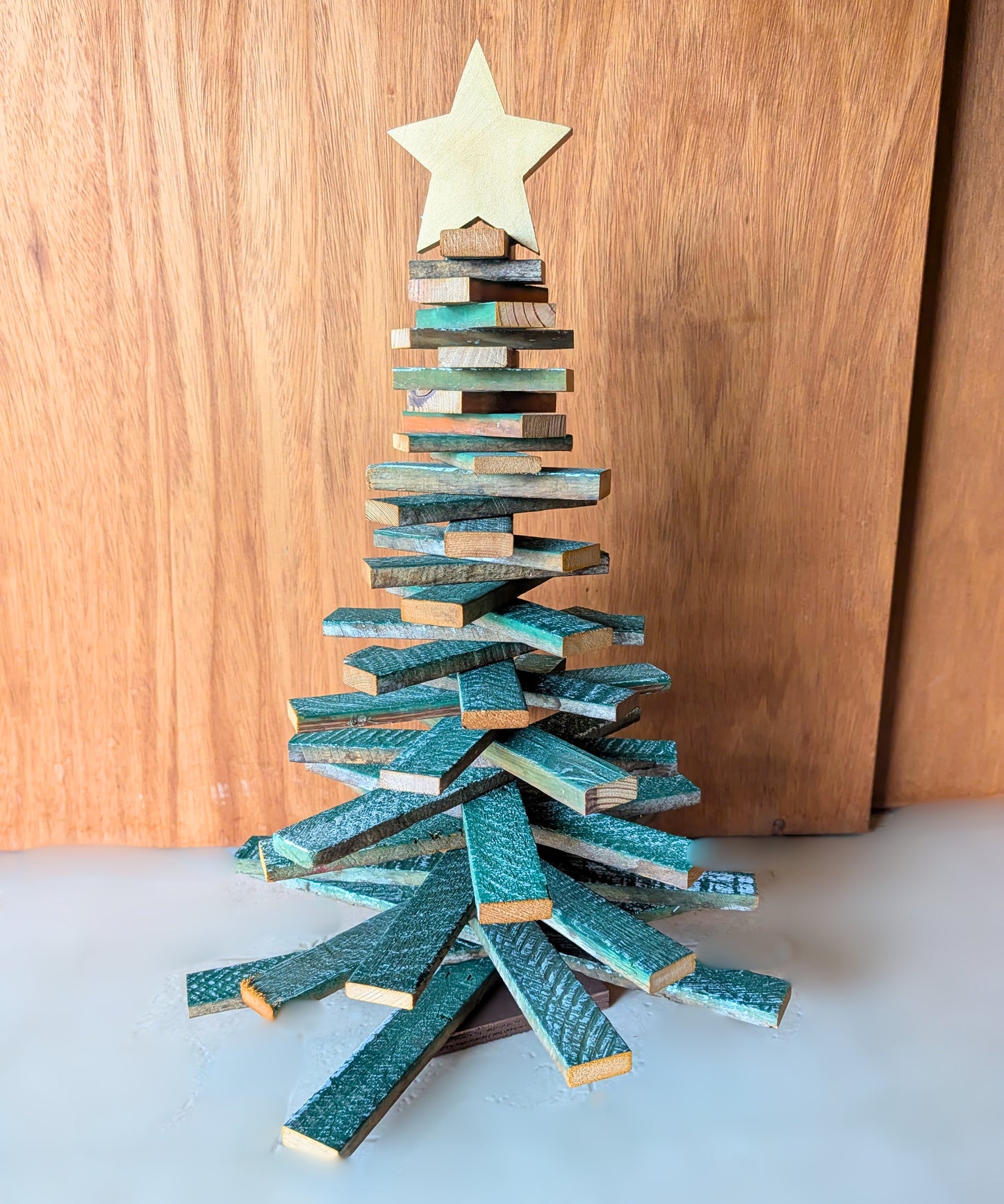 Amish Handmade Wood Lath Christmas Trees • Rustic Holiday Decor • Farmhouse Christmas Decoration