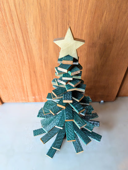 Amish Handmade Wood Lath Christmas Trees • Rustic Holiday Decor • Farmhouse Christmas Decoration