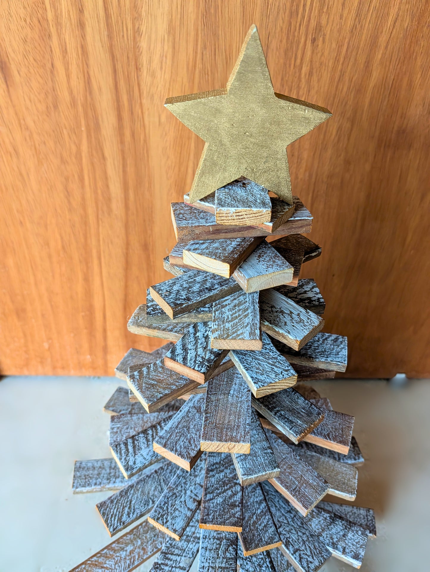 Amish Handmade Wood Lath Christmas Trees • Rustic Holiday Decor • Farmhouse Christmas Decoration