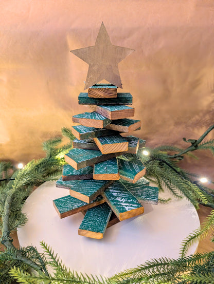 Amish Handmade Wood Lath Christmas Trees • Rustic Holiday Decor • Farmhouse Christmas Decoration