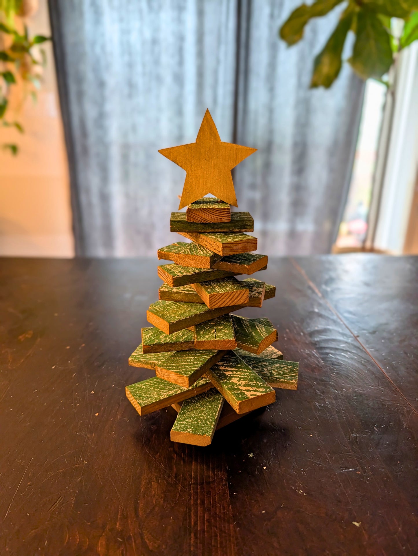 Amish Handmade Wood Lath Christmas Trees • Rustic Holiday Decor • Farmhouse Christmas Decoration