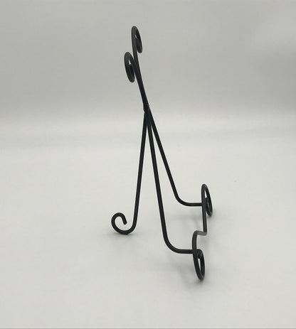 Small Easel - picture stand - Wrought Iron - Amish made