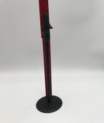 Finial Paper Towel Holder - 15.5" high - Amish Made from Wrought Iron