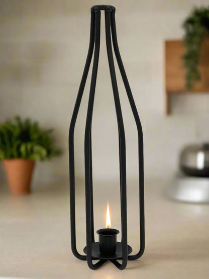 Wine Bottle Taper Candle Holder- Amish Made