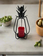 Wrought Iron Pineapple Candle Holder- Amish Made