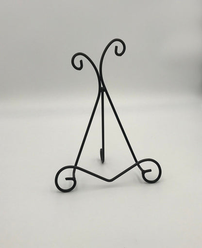 Small Easel - picture stand - Wrought Iron - Amish made