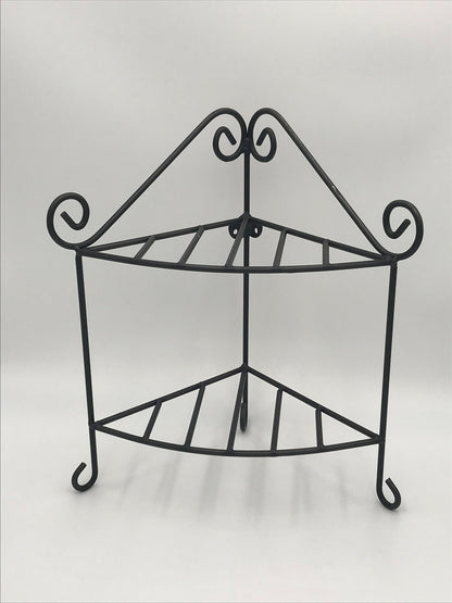 Mini Counter Shelf - Wrought Iron - Amish made