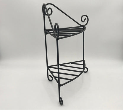 Mini Counter Shelf - Wrought Iron - Amish made