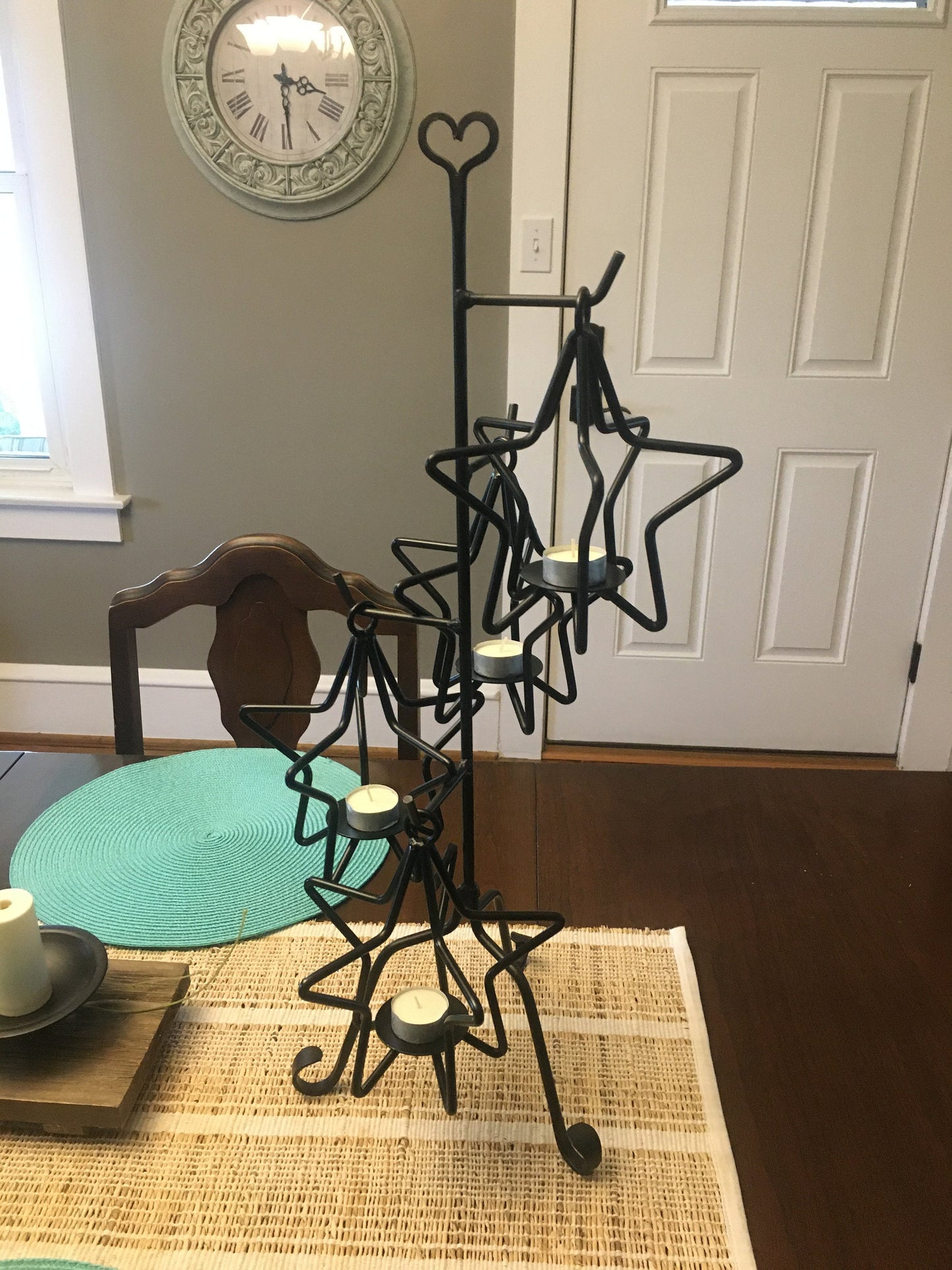 Star Tealight Candle Tree Holder - Amish Made