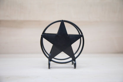 Wrought iron Star Napkin Holder - Amish made