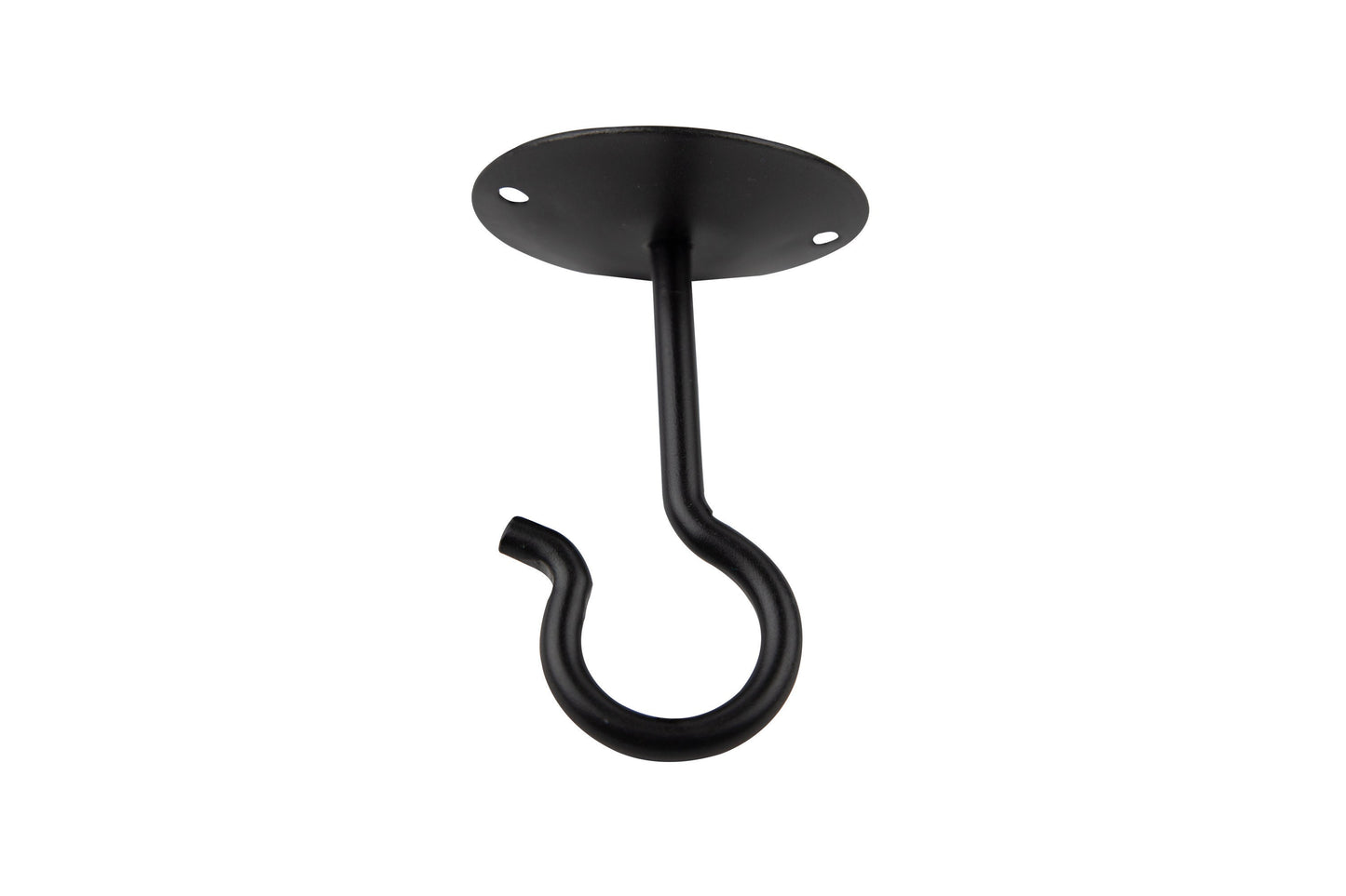 Rotating Swivel Ceiling Hook - Black Wrought Iron - Amish Handmade