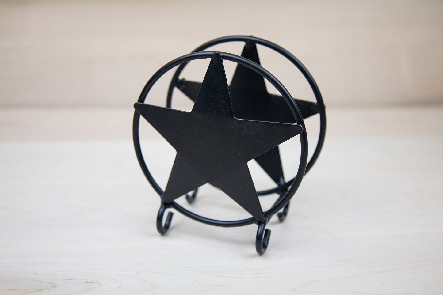 Wrought iron Star Napkin Holder - Amish made