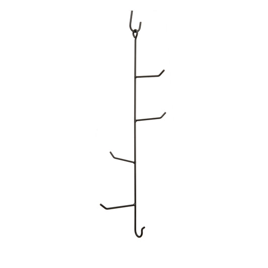 Longaberger Hanging Basket Rack - 5 Hooks - Amish Made out of wrought iron