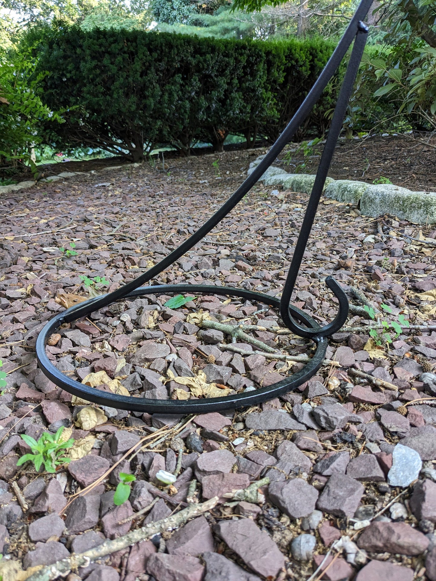 Wrought Iron 42" Floor Arch- Amish Made