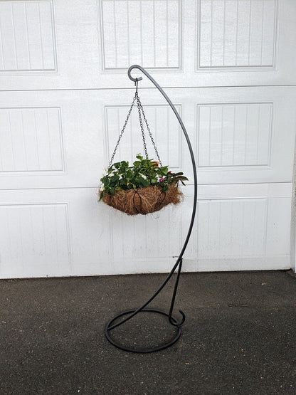 Wrought Iron 42" Floor Arch- Amish Made